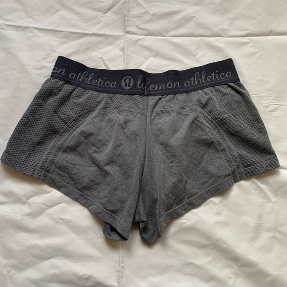 Comfy grey lululemon shorts. - Picture 2 of 2